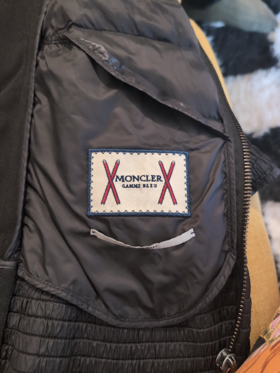 Moncler Gamme Bleu Black Padded Jacket - photo 3