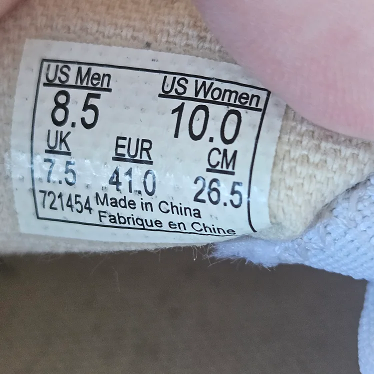 Vans Classic Checkerboard  Skate Sneakers unisex M 10.5  W 12 image indicator(3)