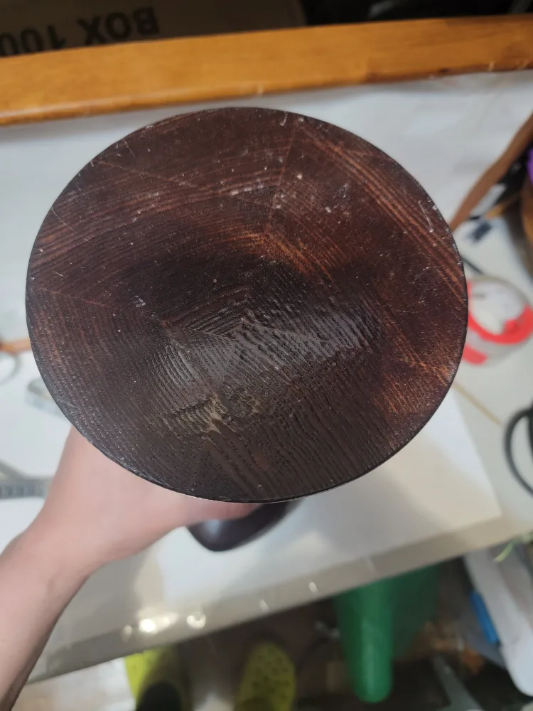 Wooden Mannequin Head - Dark Brown image indicator(6)