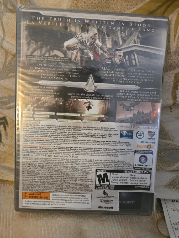 Assassin's Creed II for Xbox 360 image indicator(3)