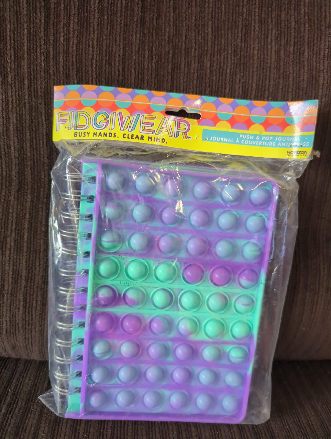 Fidgiwear Push & Pop Journal - New
