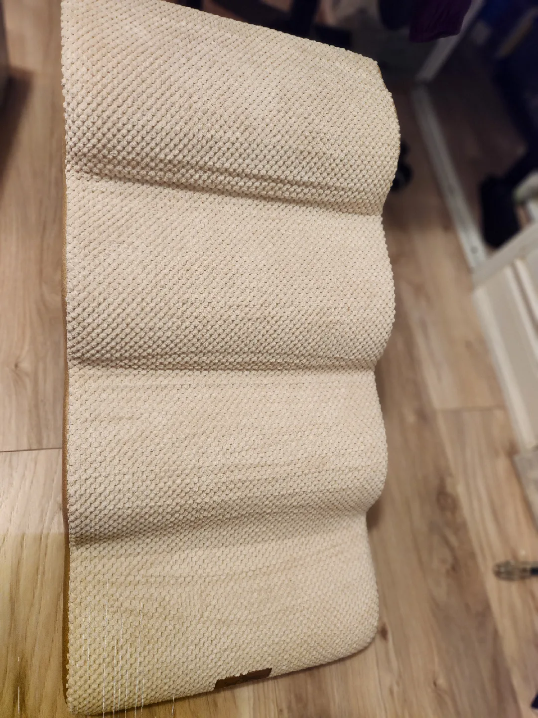 COZY KISS Dog/Cat Stairs 15.7" with High Density Foam, Beige 🥕 image indicator(2)