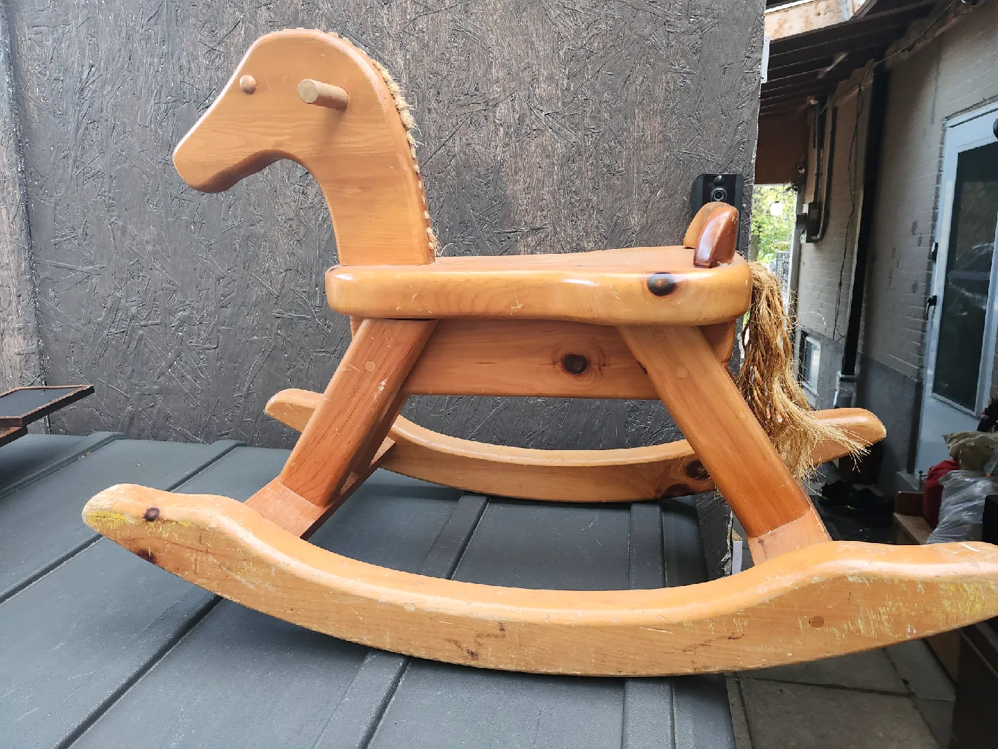 Vintage Wooden Rocking Horse thumbnail