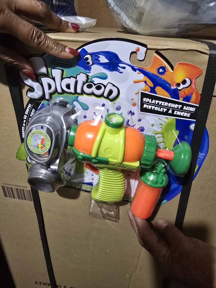 New Nintendo Splatoon Splattershot Mini Water Blaster - photo 2