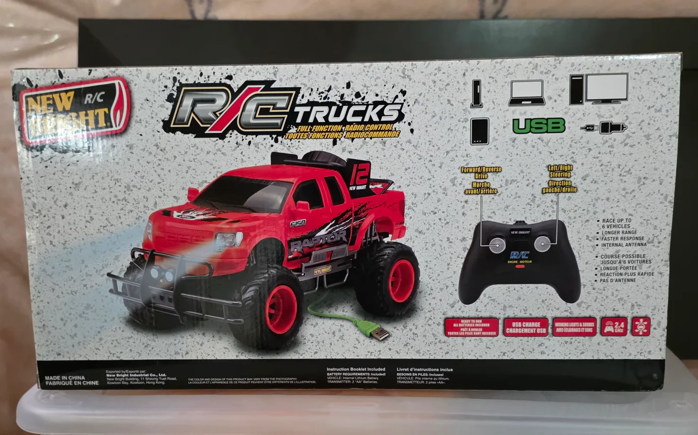 Brand New - New Bright (1:10) Ford F-150 SVT Raptor image indicator(3)