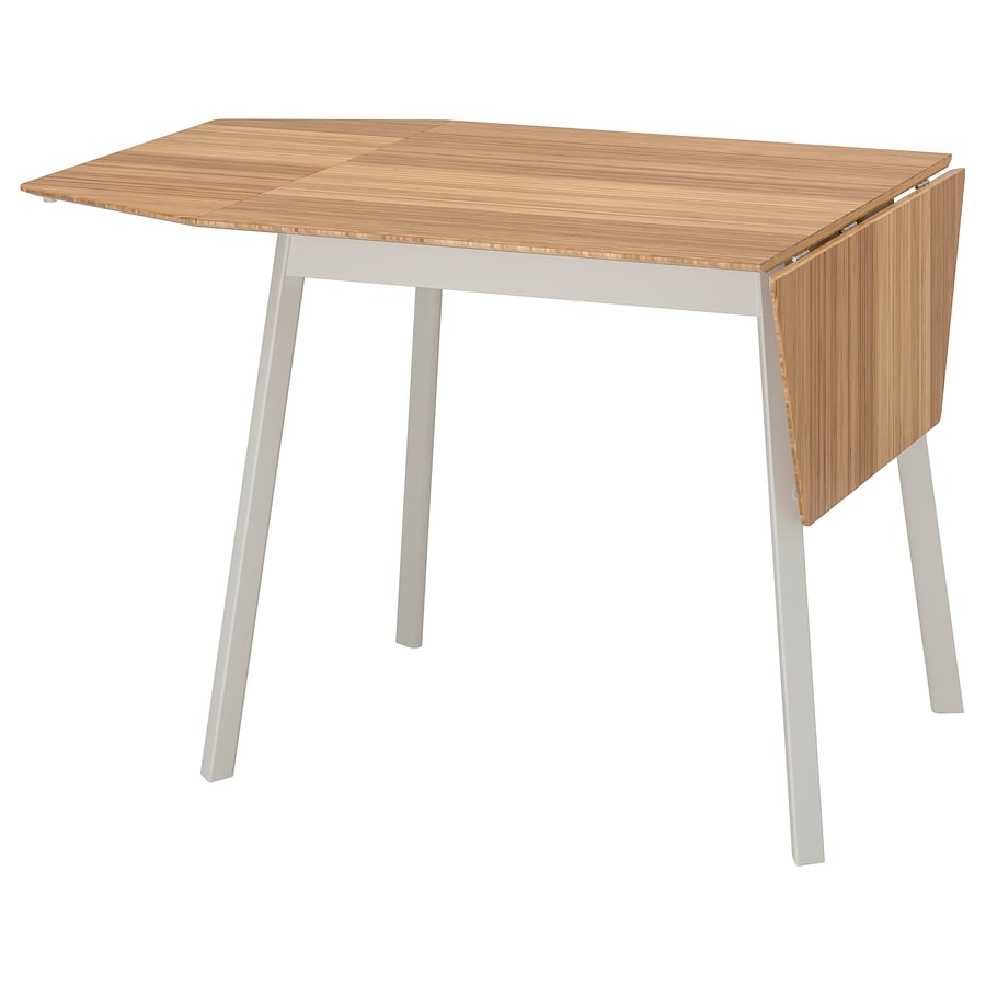Bamboo Drop-leaf table - photo 2