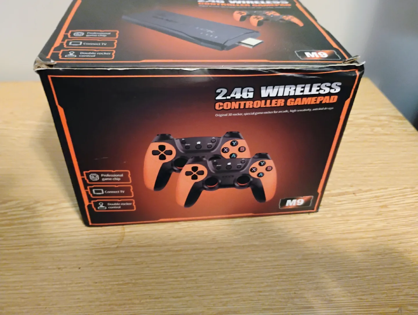 2.4G Wireless Controller Gamepad M9 image indicator(3)