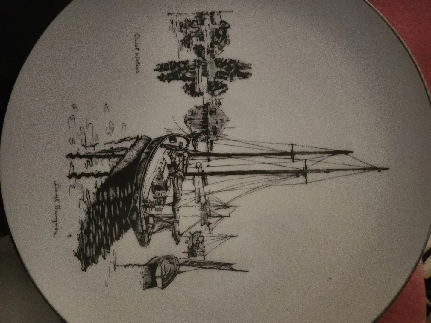 Gorham Limited Edition "Quiet Waters" Plate image indicator(2)