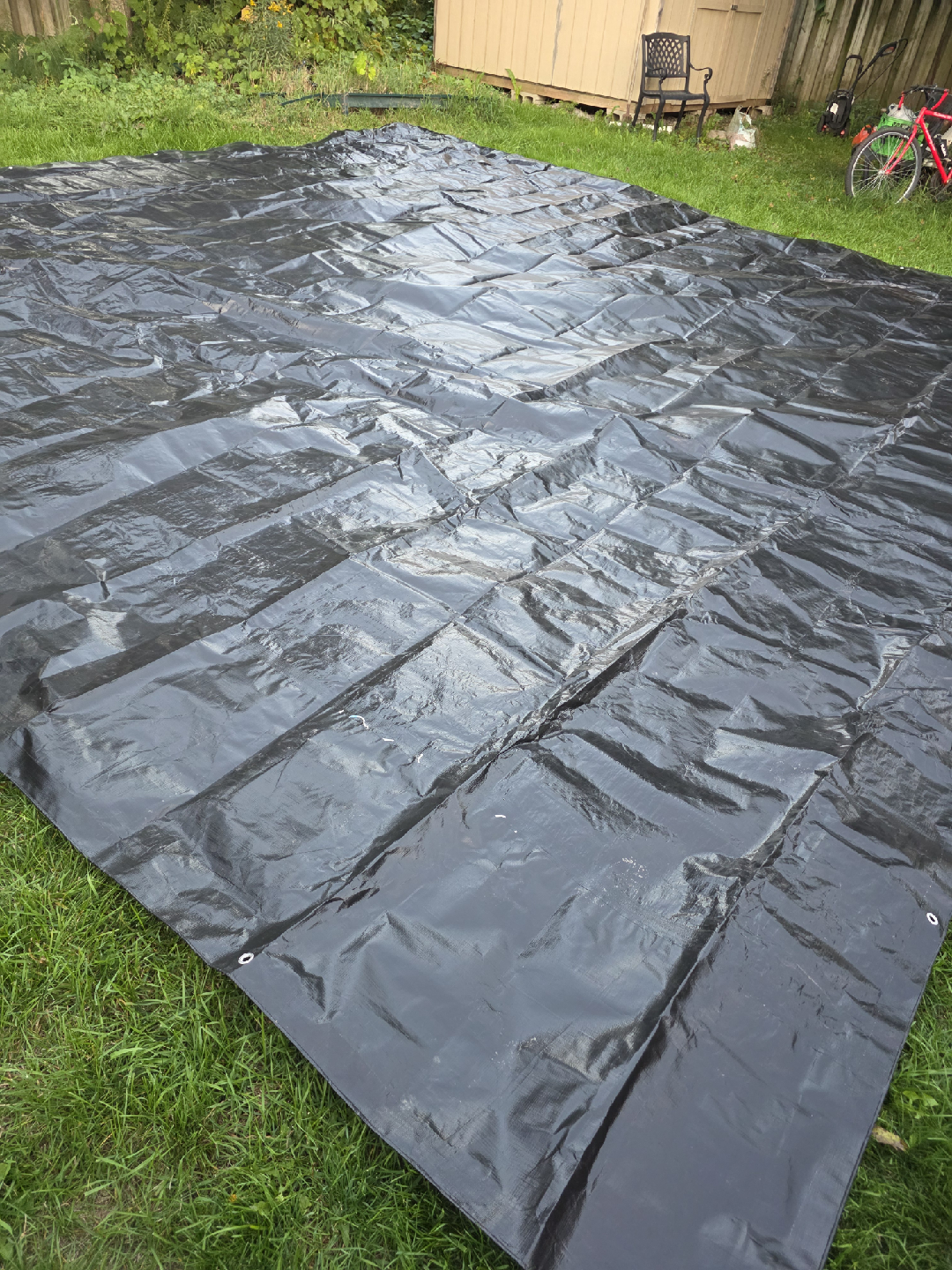Black Tarp 20x20 ft - photo 3