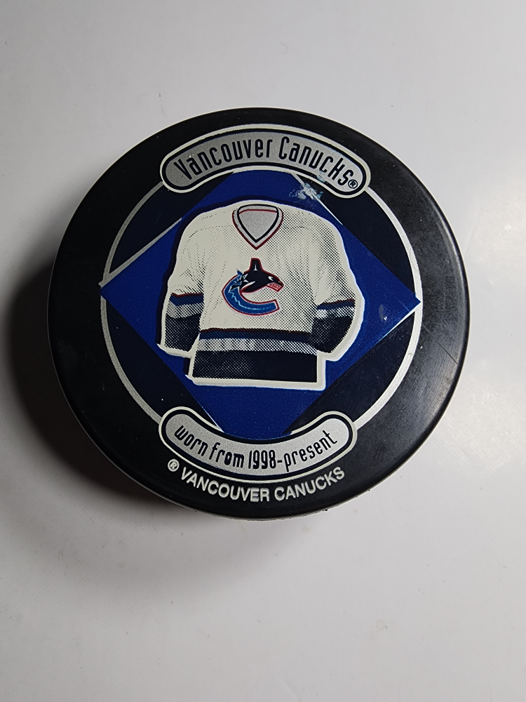 Vancouver Canucks Molson Canadian Hockey Puck
