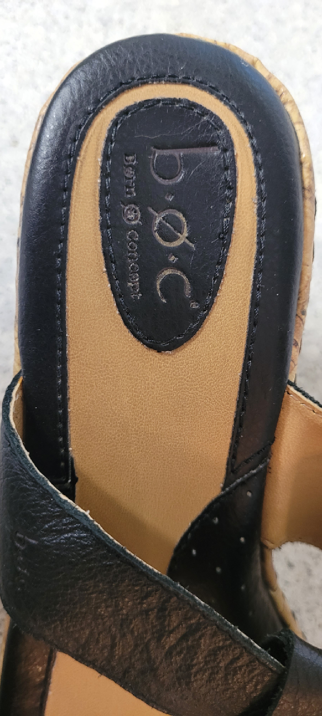 Leather Wedge Sandal - photo 5