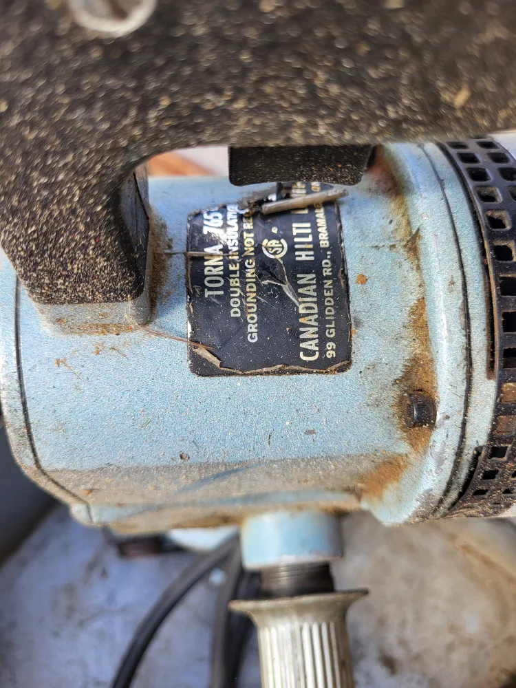 Canadian Hilti Torna 765 Concrete Drill Tool image indicator(3)