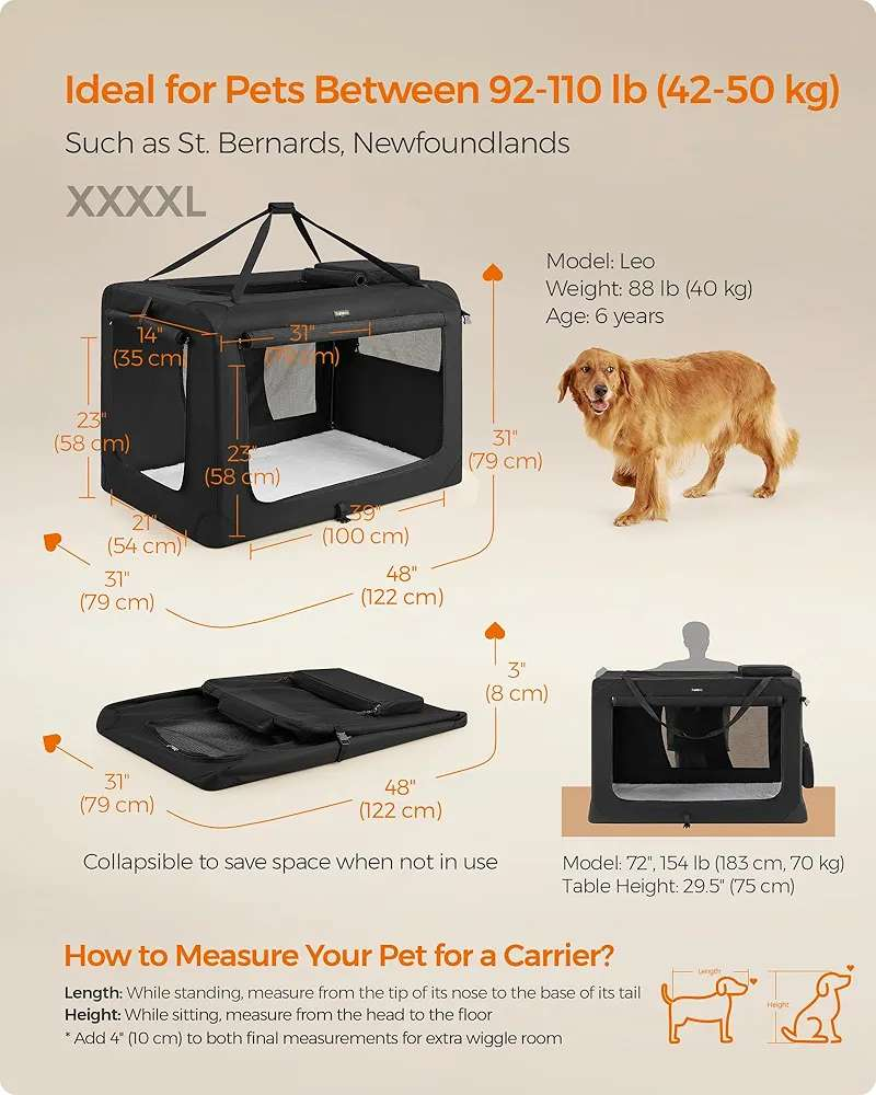 feandrea Leo XXXXL Dog Carrier - photo 3