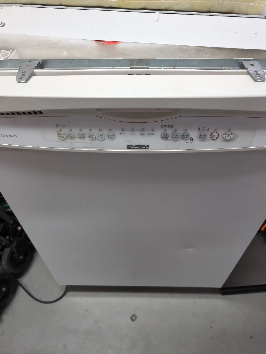 Kenmore Ultra Wash Dishwasher image indicator(2)