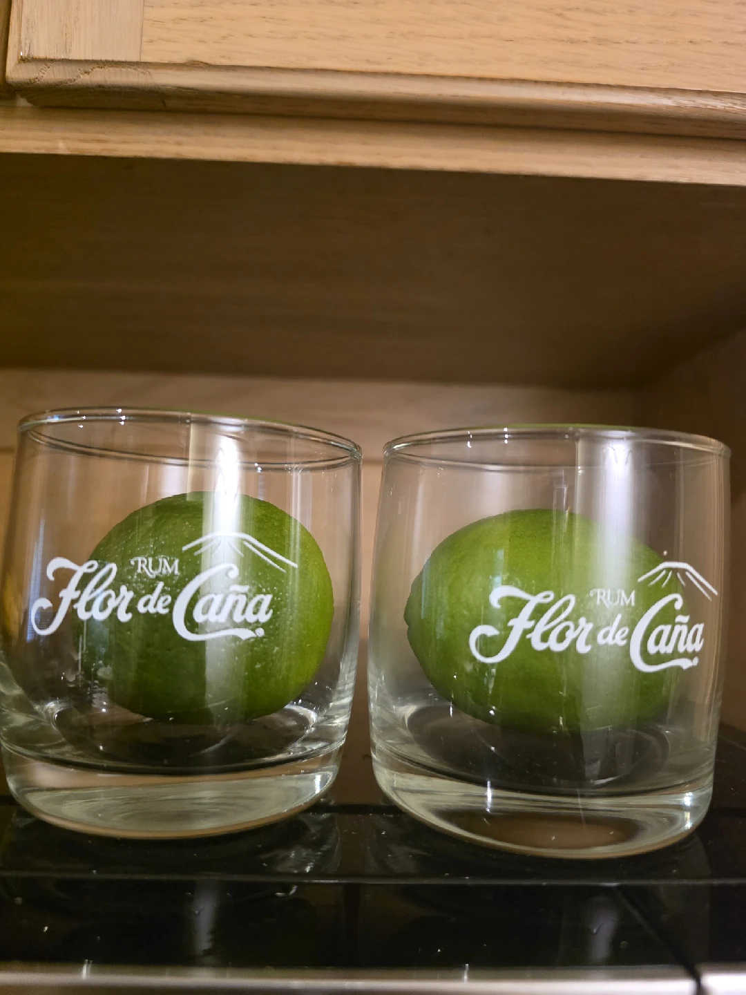 Flor de Caña Rum Glasses - Set of Two