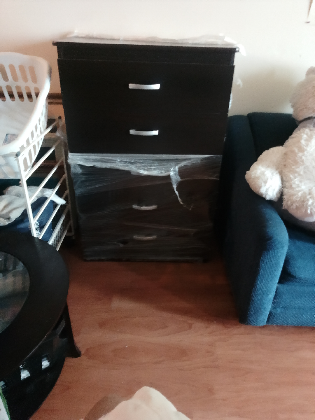 Brown 5 Drawer Dresser