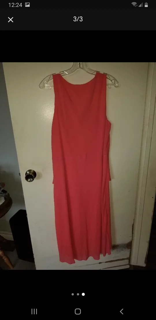 Coral Dress with Bolero image indicator(3)