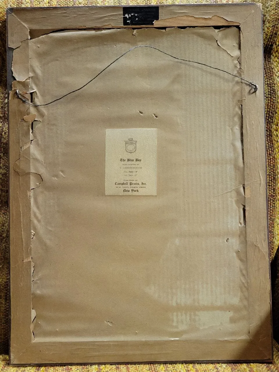 "The Blue Boy" Print by T. Gainsborough image indicator(2)