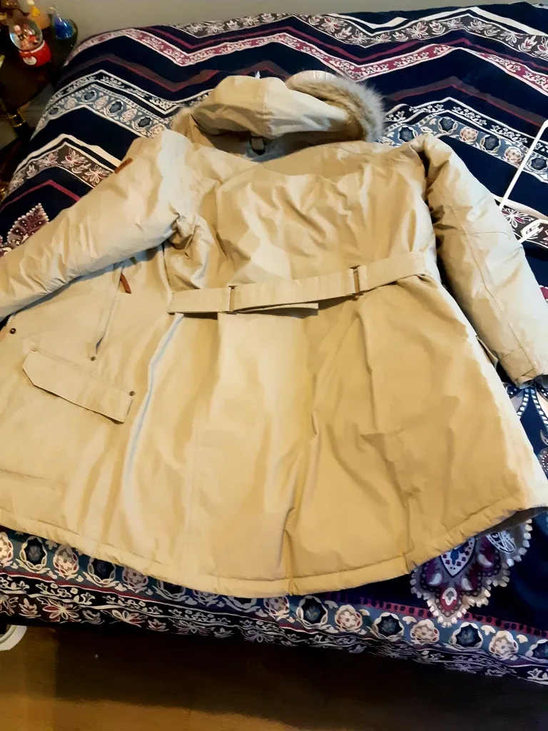 Columbia Winter Coat with Fur Hood image indicator(5)