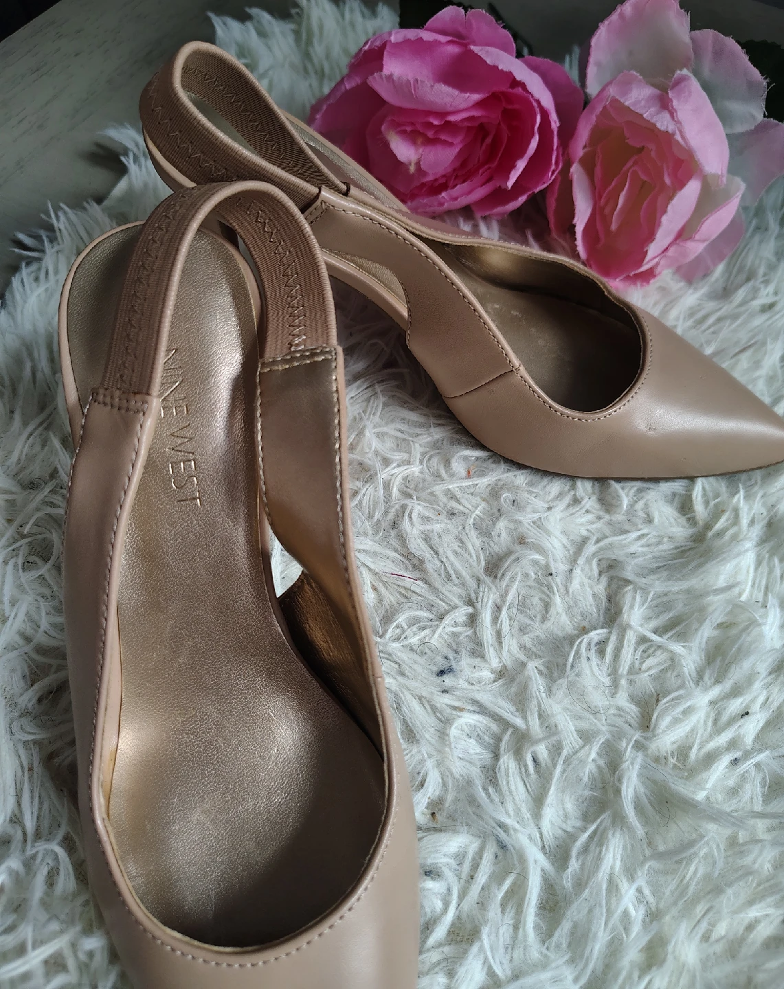 Nine West Beige Heels, Size 6.5 🥕 I am in - photo 2