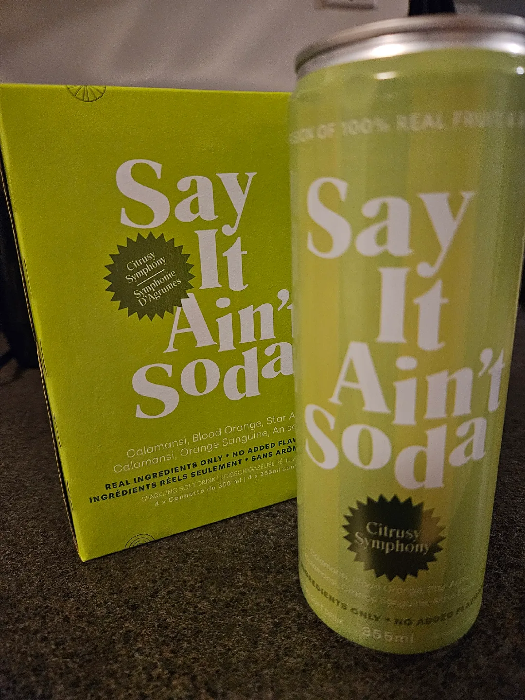 Say It Ain't Soda - Citrus Symphony (4 x 355ml)