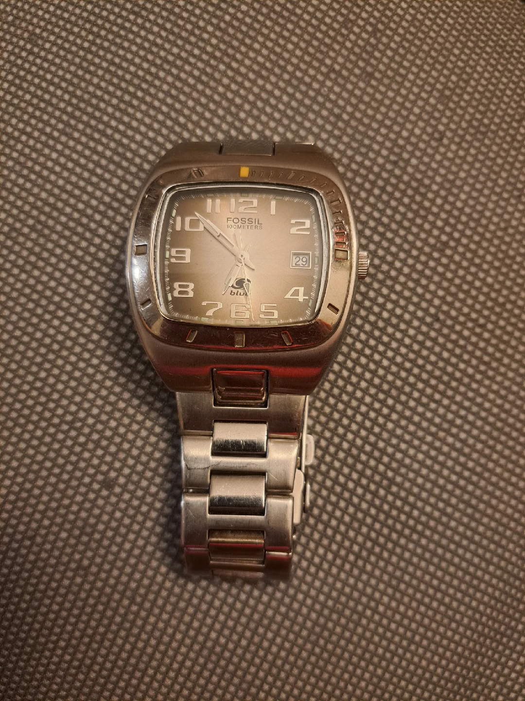 Fossil Blue AM-3659 Stainless Steel Watch