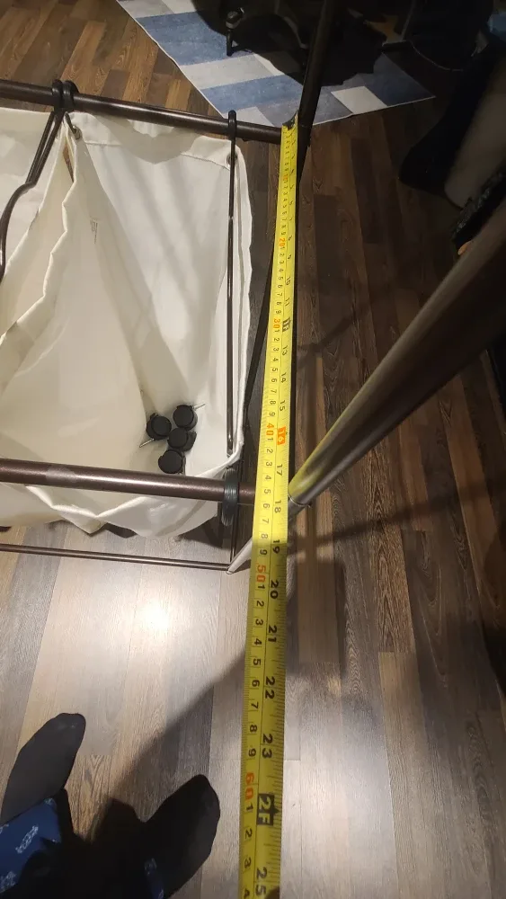 Laundry Sorter with Hanging Rack image indicator(6)