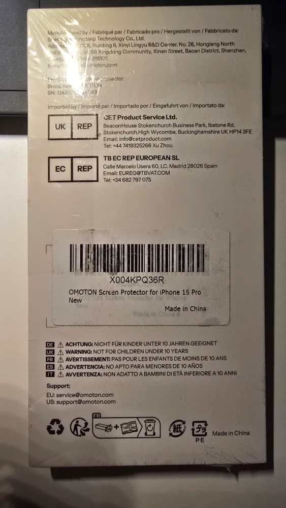 Screen protector for iPhone 15 Pro image indicator(2)