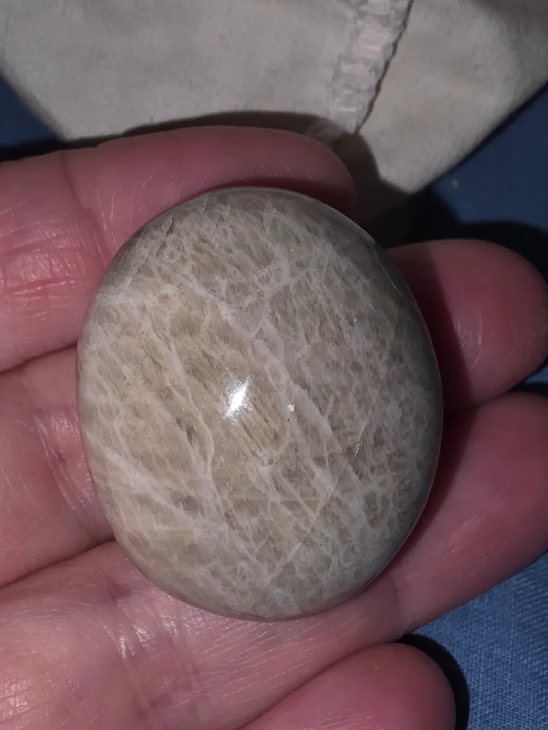 garnierite-colored moonstone 1.5 inches image indicator(2)