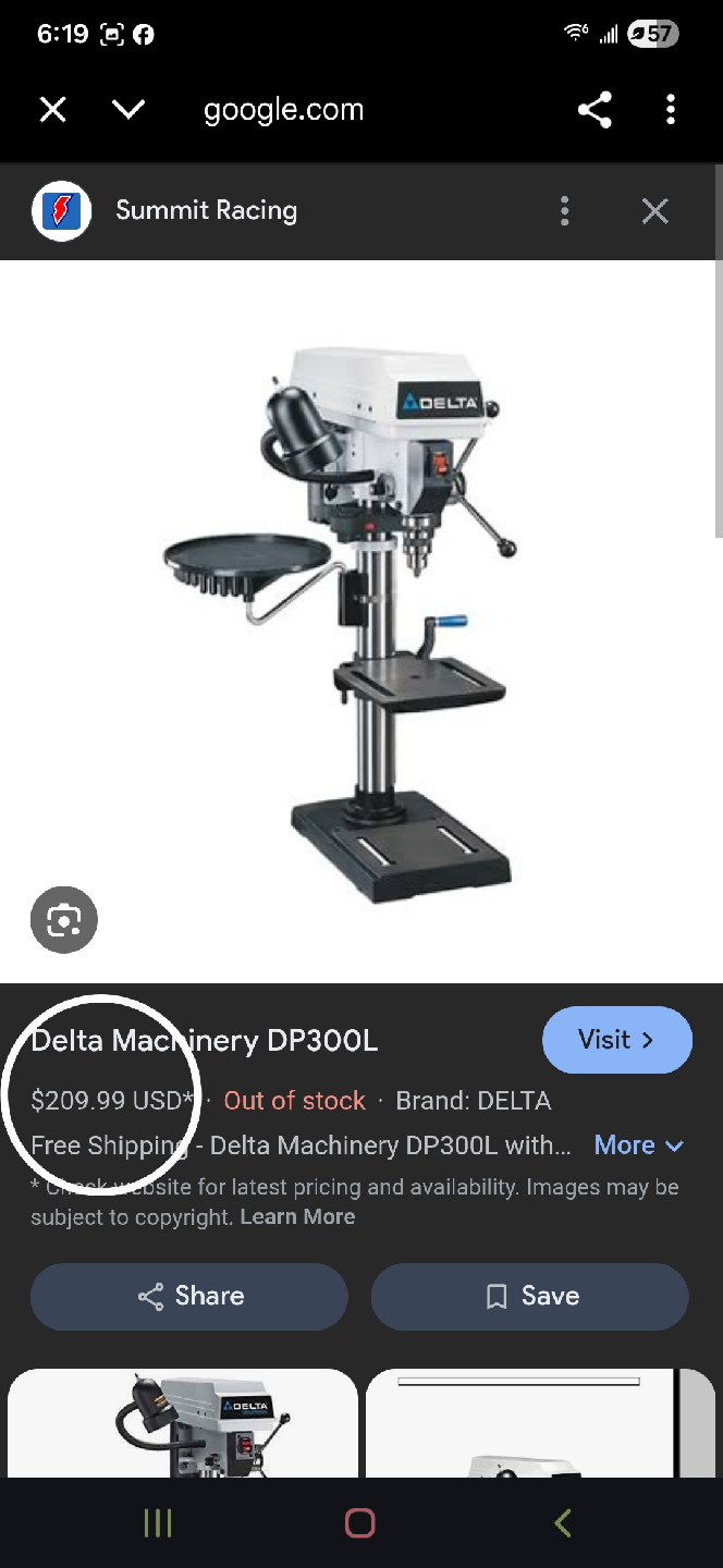 Delta DP300L 12" Drill Press - photo 5