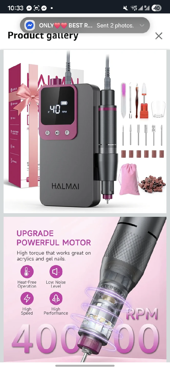 Professional Electric Nail trimmer