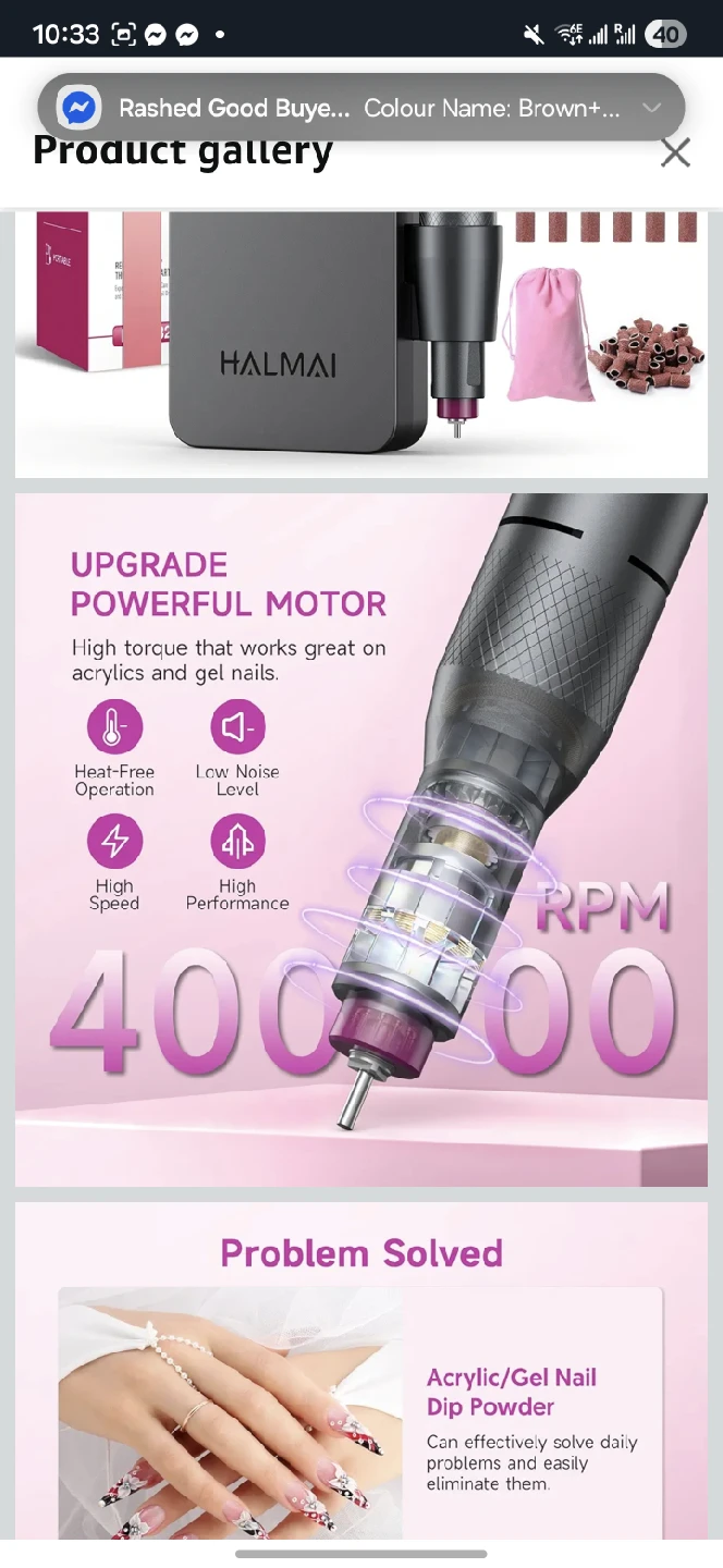 Professional Electric Nail trimmer - photo 2