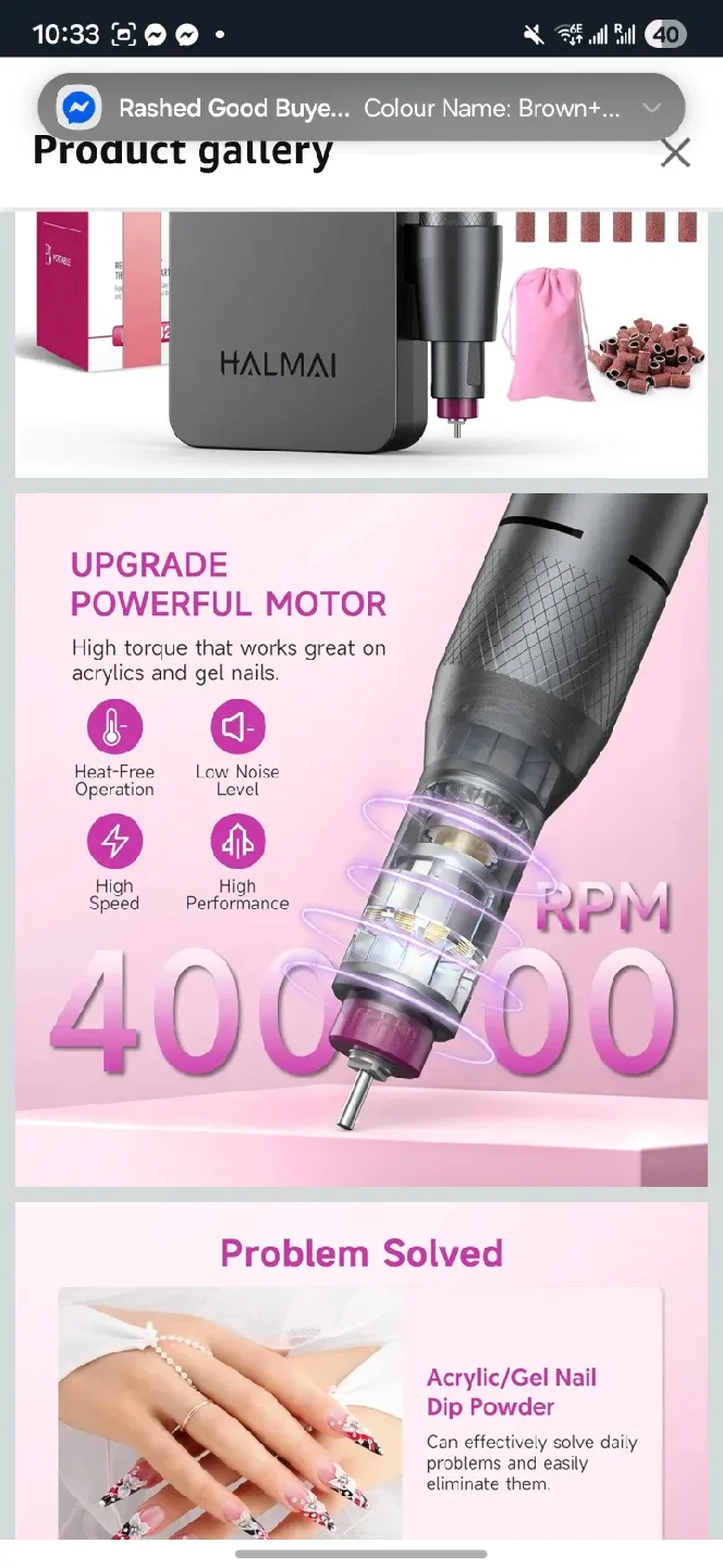 Professional Electric Nail trimmer image indicator(2)
