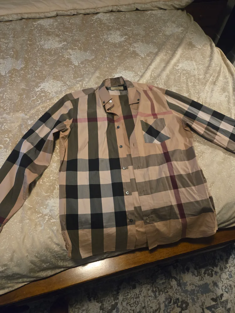 Burberry Checkered Long Sleeve Shirt image indicator(2)