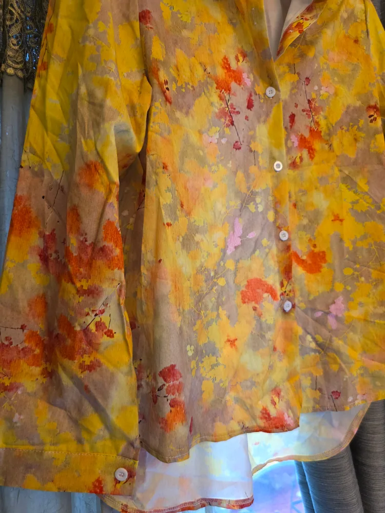 Floral Button-Up Long Sleeve Shirt image indicator(3)