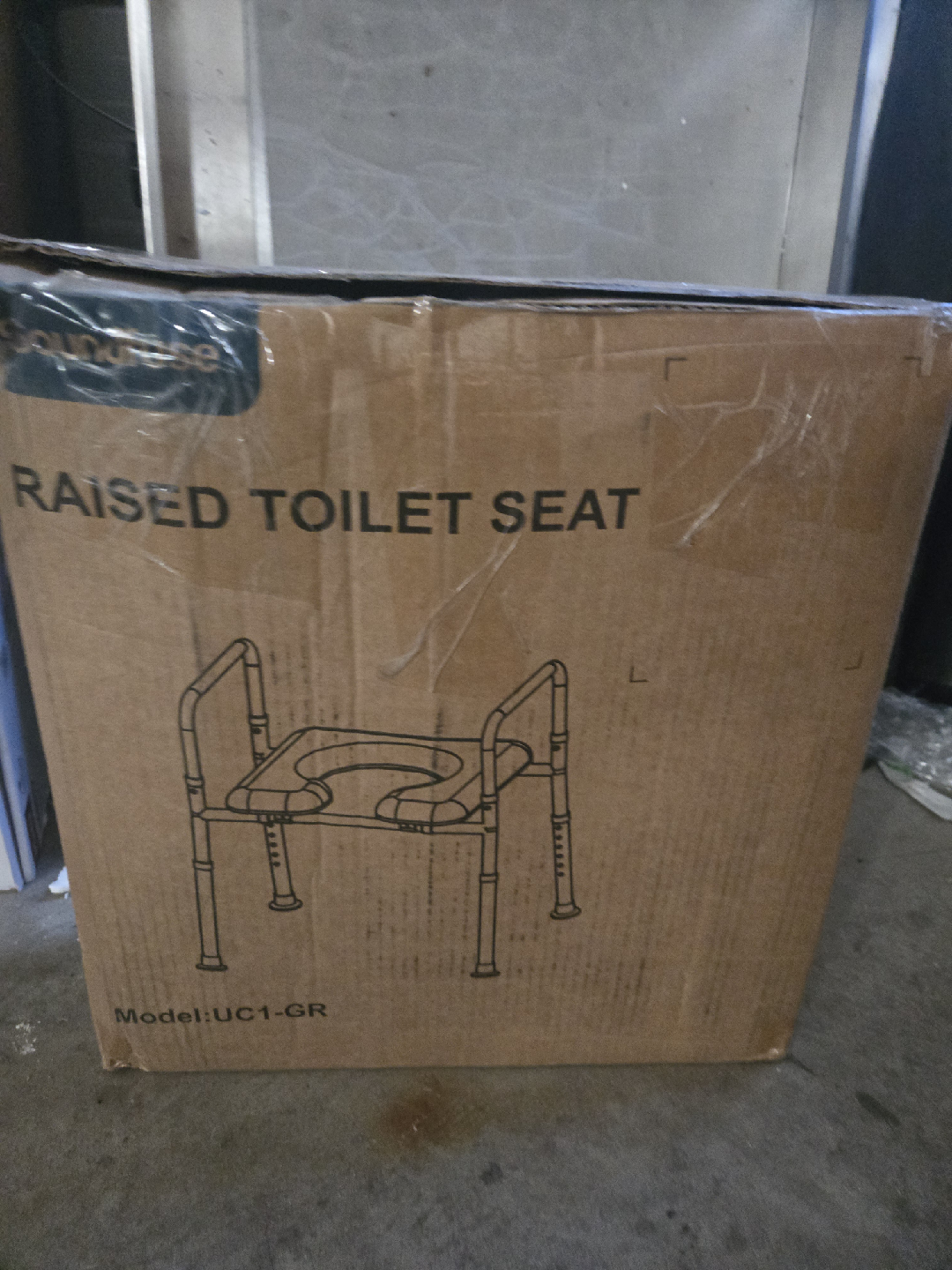 New Raised Toilet Seat UC1-GR