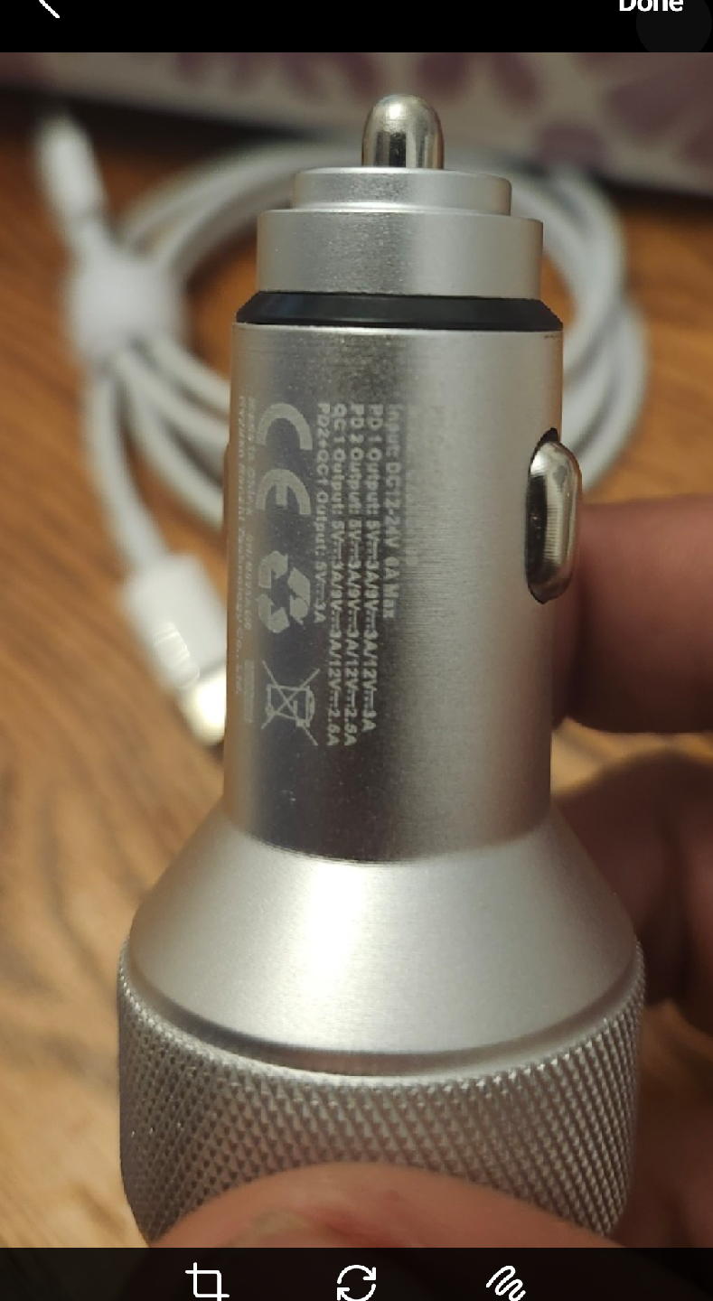 USB Car Fast Charger with USB-C - photo 3