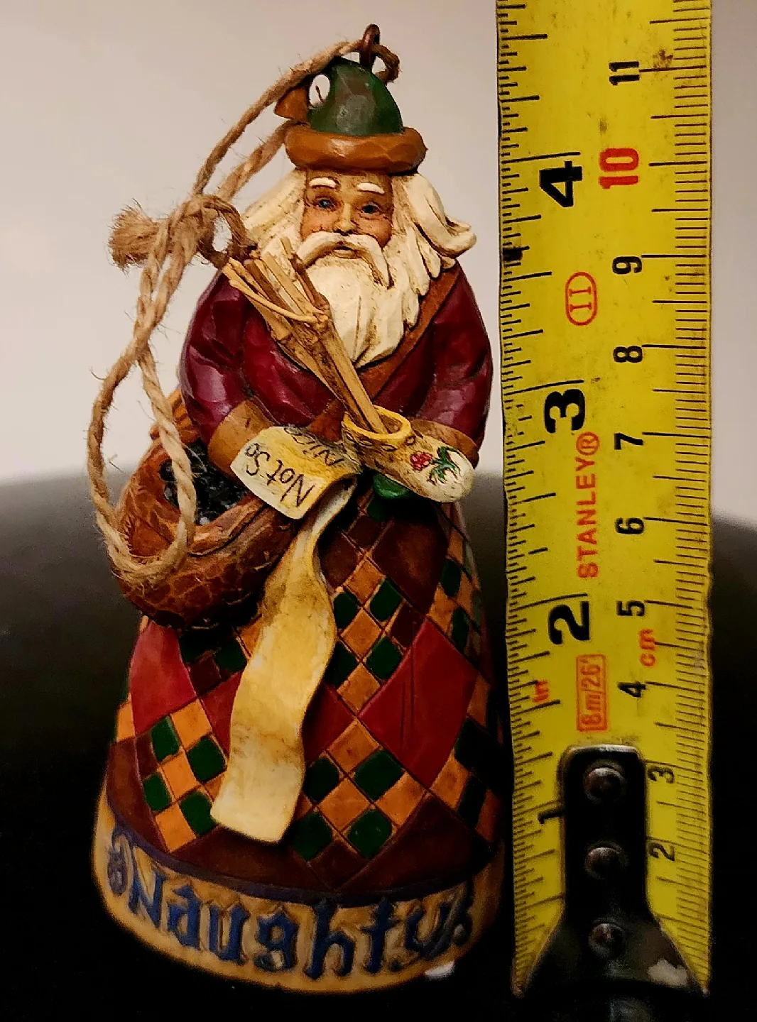 Jim Shore Santa Figurine with Naughty/Nice List thumbnail