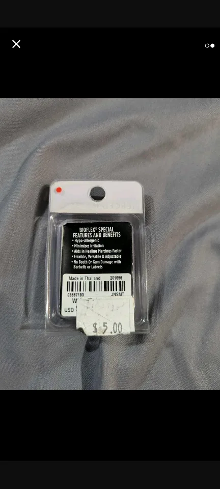 Pierced Nation Nose Rings - Plastic image indicator(2)