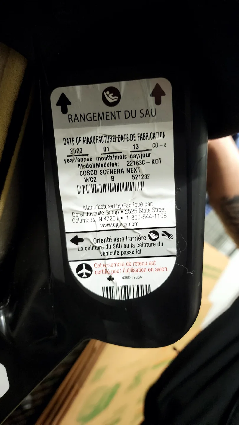 Cosco Scenera NEXT Convertible Car Seat image indicator(3)