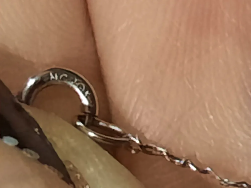 Authentic Solid 14k white gold 2CTTW CZ SOLITARE NECKLACE image indicator(7)