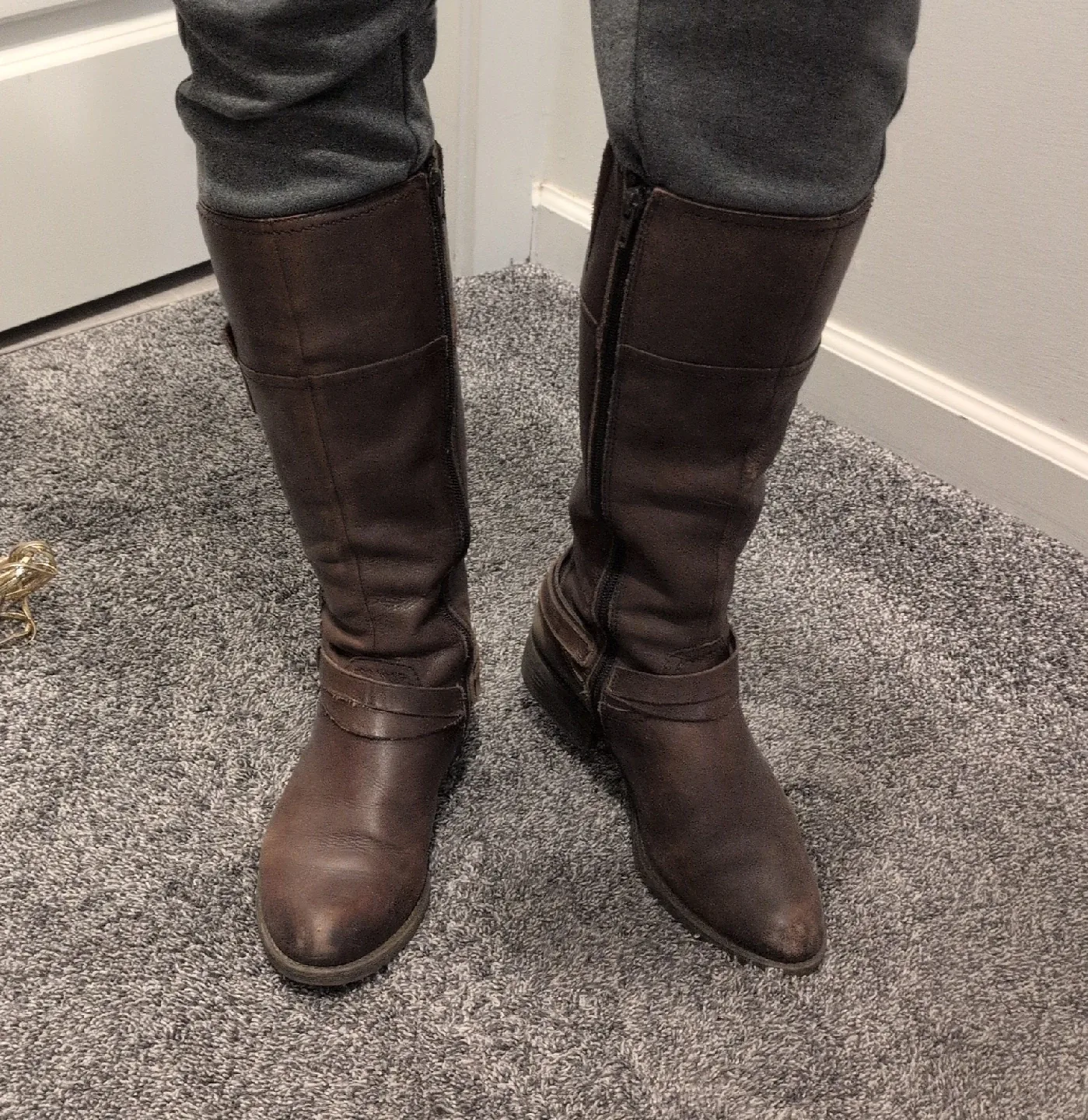 Brown Leather Riding Boots image indicator(3)