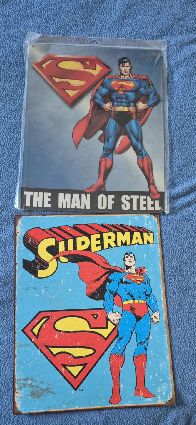 Superman tin posters thumbnail