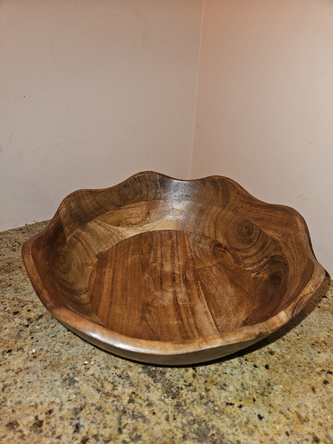 Crofton Acacia Wood & Stainless Steel Tong/Spoon Set + Bowl - photo 4