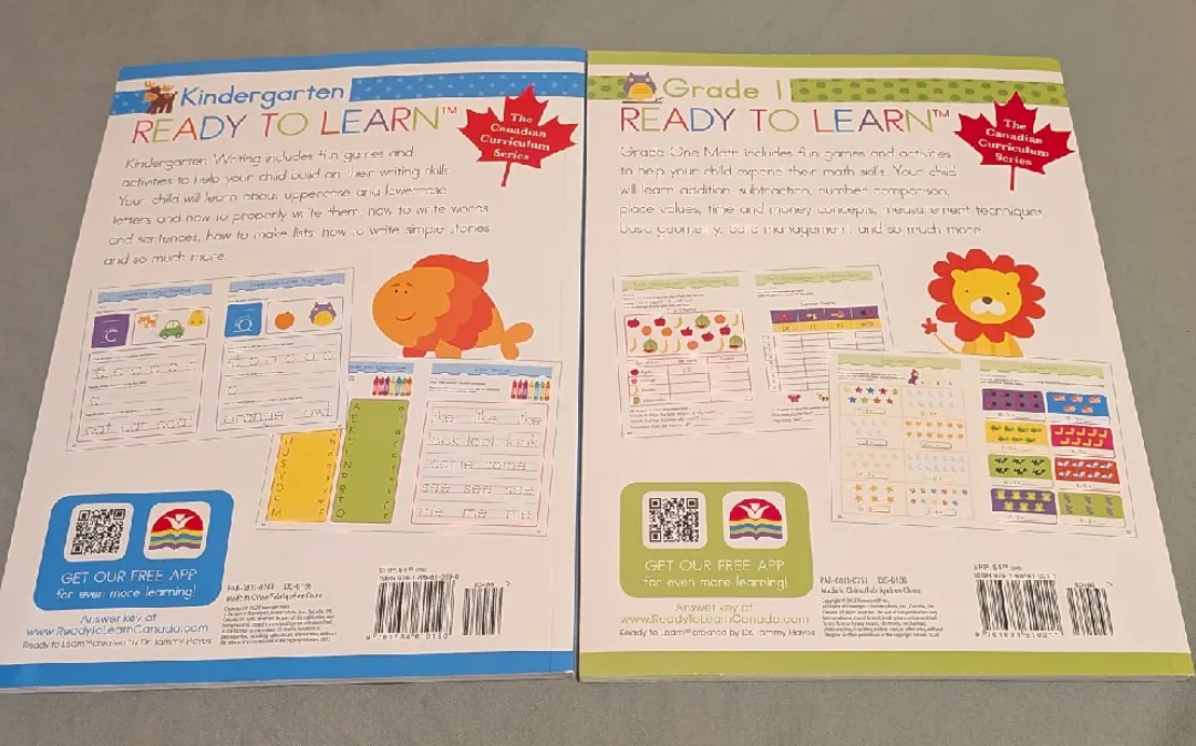 Ready to Learn Kindergarten Writing & Grade 1 Math image indicator(2)