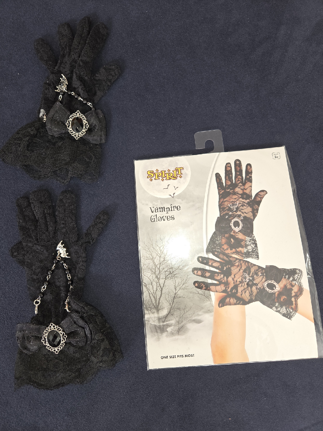 Spirit Halloween Bat Vampiress Costume, Child X-Large - photo 2