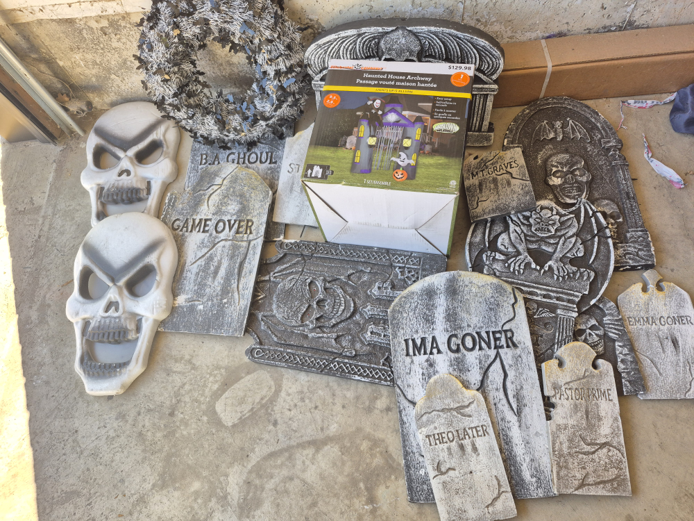Halloween Haunted House Archway bundle