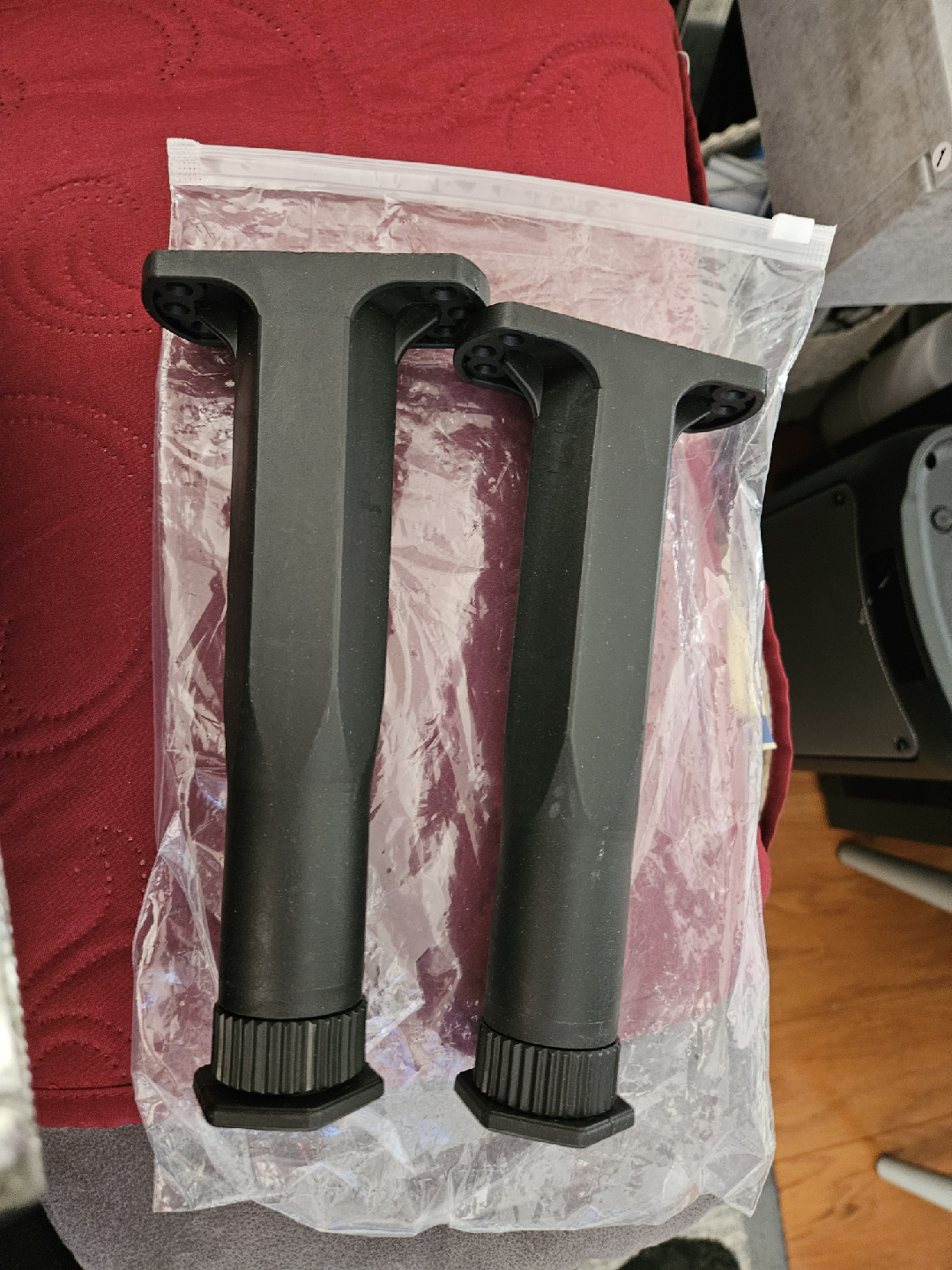 Black Furniture Legs - Set of 2