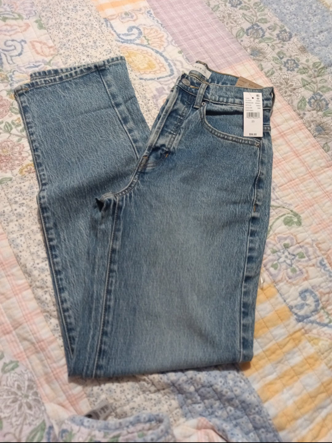 Pacsun Stretch Dad Jeans, Size 23 - photo 2