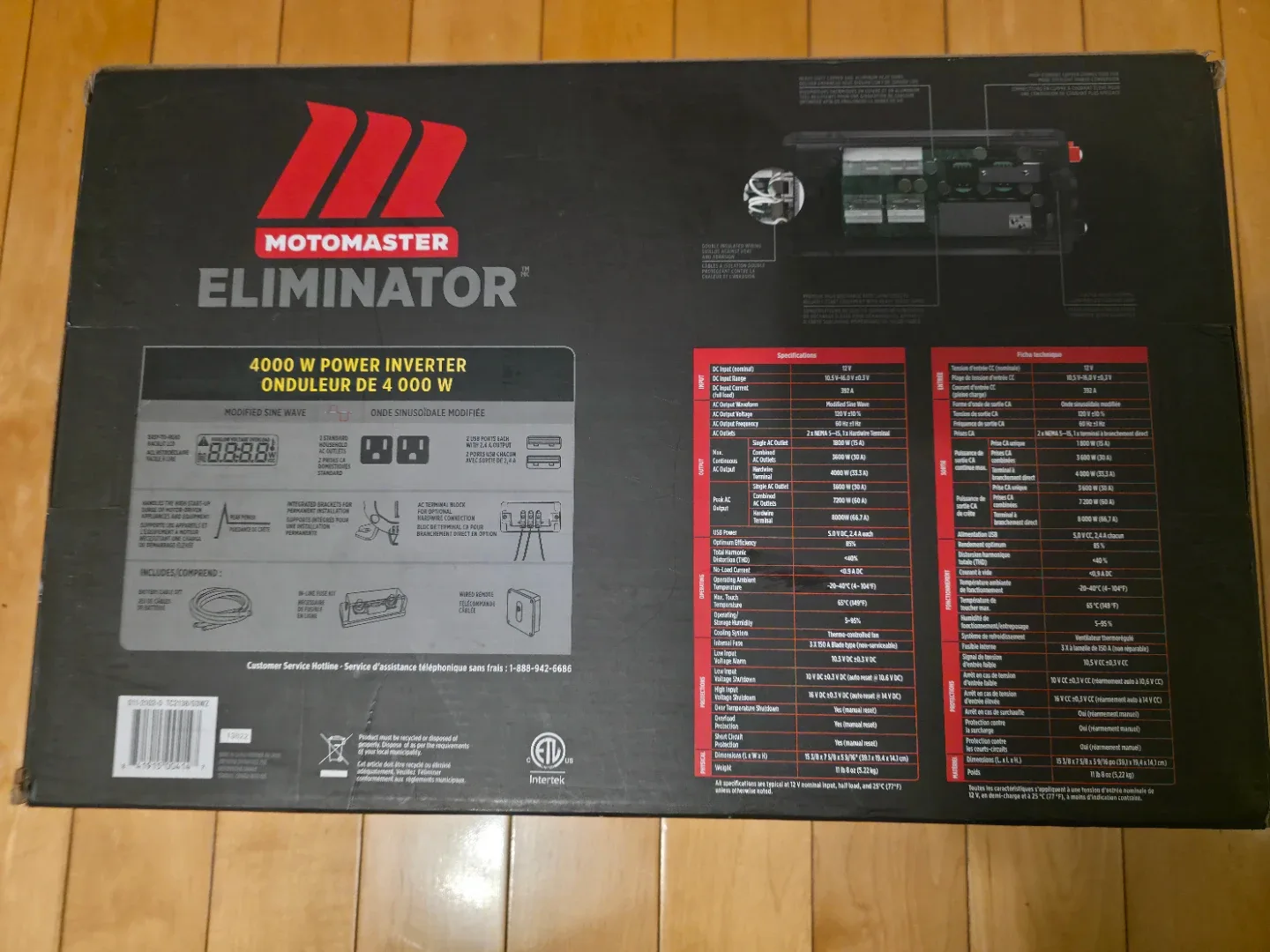 NEW MotoMaster Eliminator 4000W Power Inverter image indicator(2)